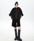 Black Mesh Layered Skirt